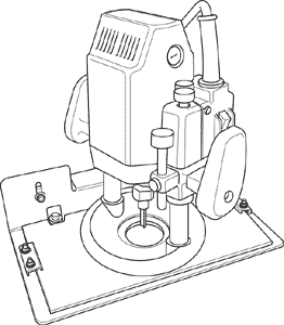 Router Base Plate for PPS-B