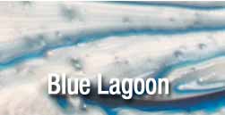 Mica Pearl Blue Lagoon - 5/8 x 5/8 x 5"
