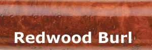 Stabilized Redwood Burl