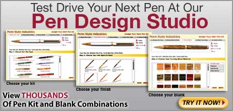 Test Drive your next pen at the Pen Design Studio