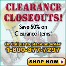 Clearance Closeouts Save 50%
