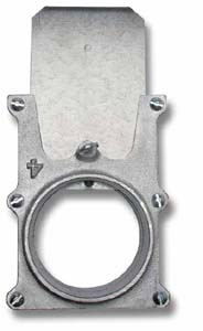 Premium Al Blast Gate, 4" Dia