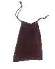 Drawstring Pouch  --  Maroon