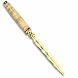 "Designer" 24kt Letter Opener Kit
