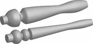 Shoe Horn Templates, Set of 2 -