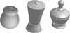 Wine Bottle Stopper Templates. Set of 3