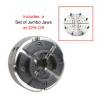 Utility Grip 4 Jaw Chrome Lathe Chuck System: with 2 sets of jaws and Super 8-1/4 Finishing Jaws