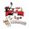 Basic Pen Making Starter Set with Turncrafter Commander 12 in. Variable Speed Midi Lathe