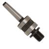Live Tailstock Chuck Adapter: 1 in. x 8tpi - #2MT Shaft