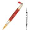 Diva Charm Ruby Red Crystals Pen Kit in Gold TN and Rhodium
