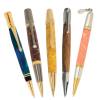 Single Tube Pen Bundle: 5 Pen Kits, FREE drill bit and FREE Bushings