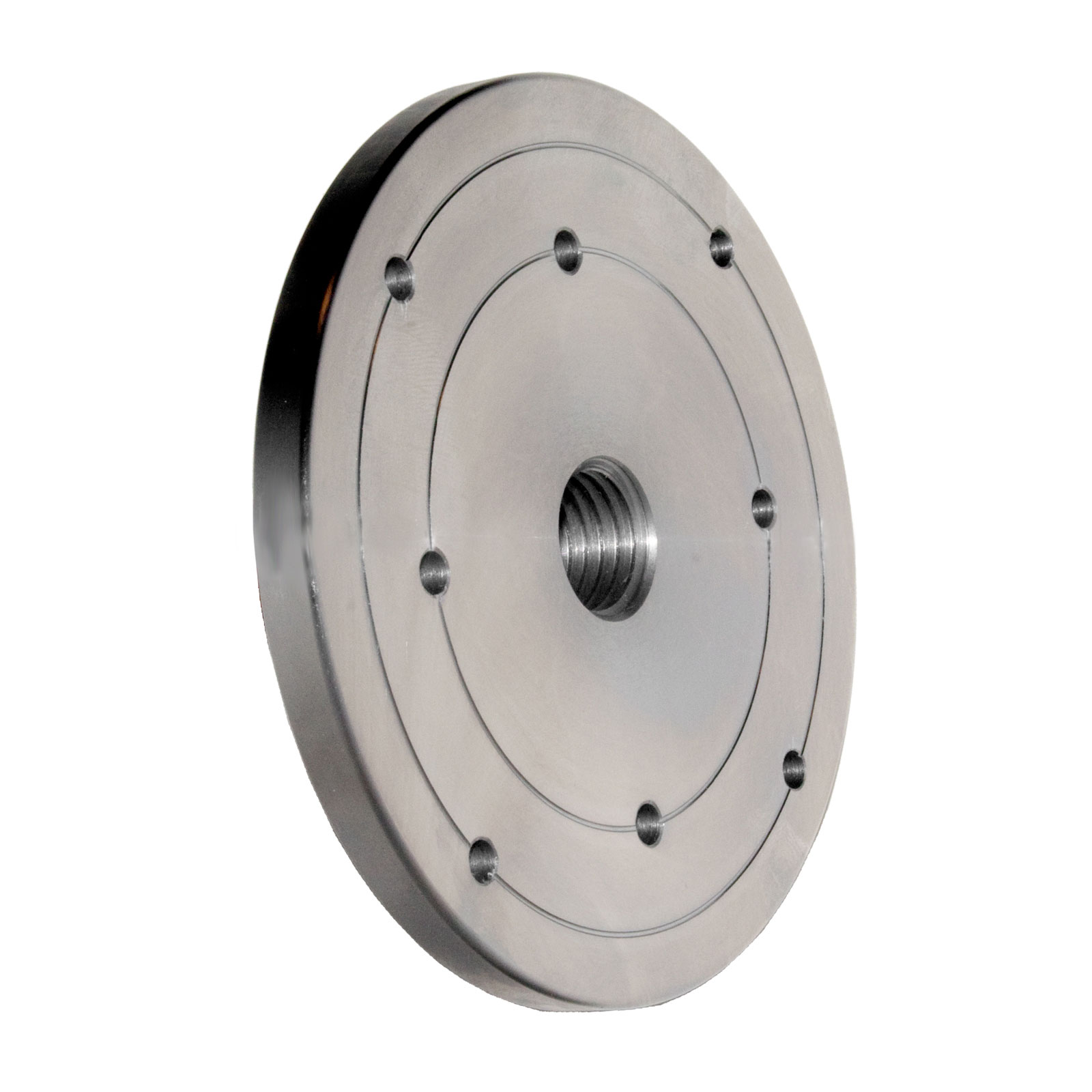 6 in. Steel Lathe Faceplate: 1 in. x 8 tpi at Penn State Industries