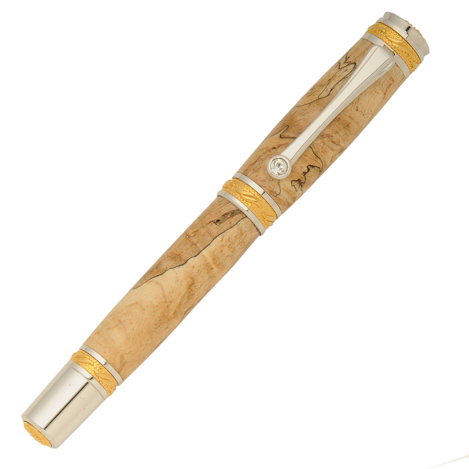 Majestic 22kt Gold/Rhodium Fountain Pen Kit at Penn State Industries