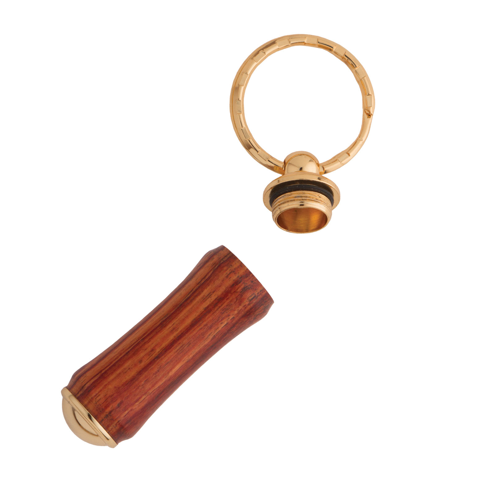 Secret Compartment 24kt Gold Pill Box