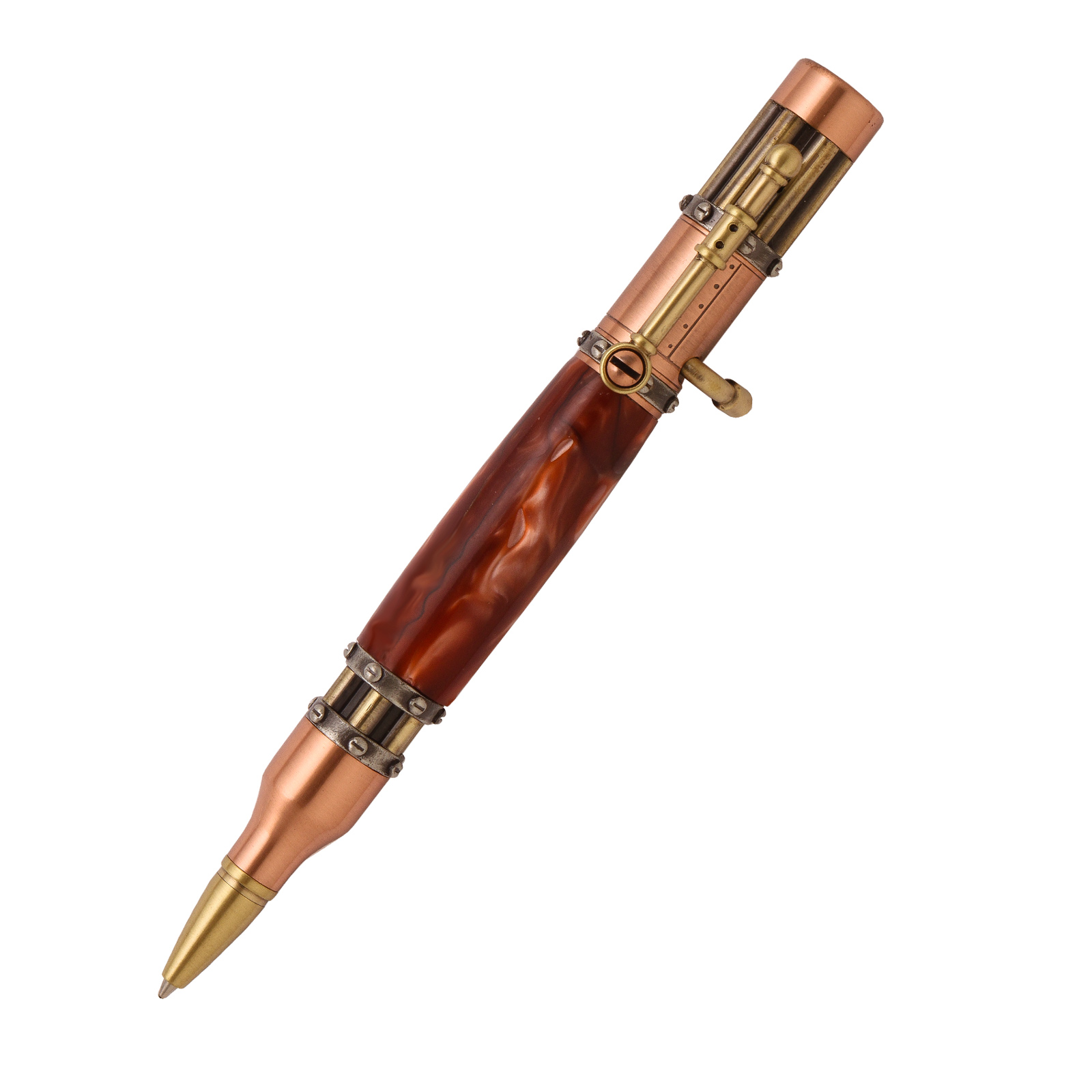Steampunk Bolt Action Pen Kit By PSI