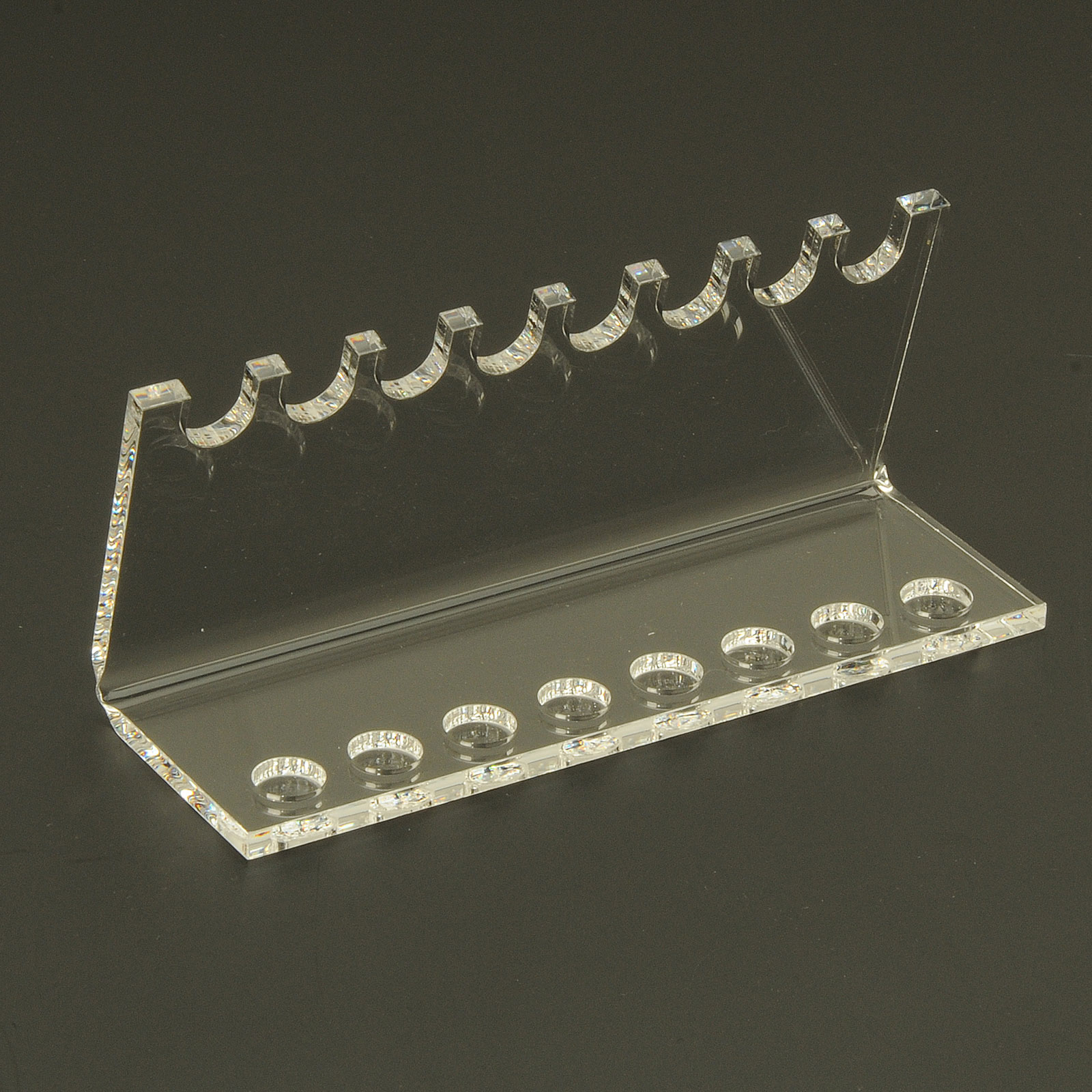 8 Pen Economy Acrylic Pen Display Stand