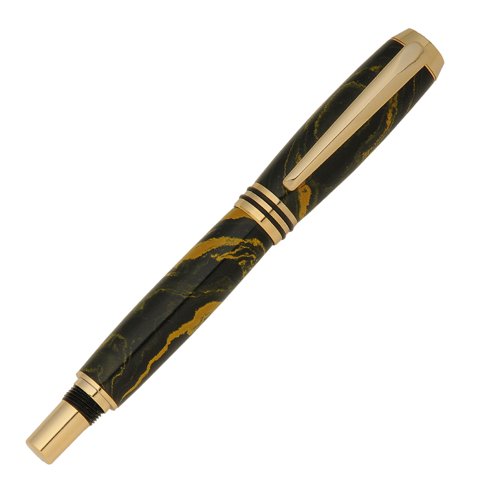 Tycoon 24kt Gold Rollerball Pen Kit at Penn State Industries