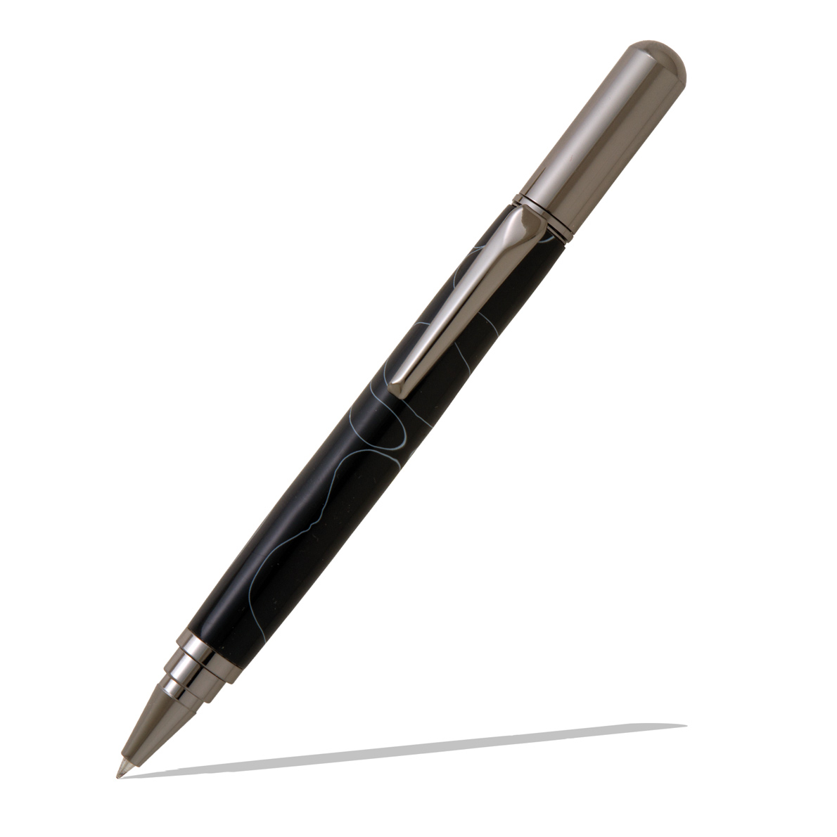 Rollester Gun Metal Rollerball Pen Kit at Penn State Industries