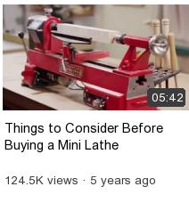 Things to Consider Before Buying a Mini Lathe