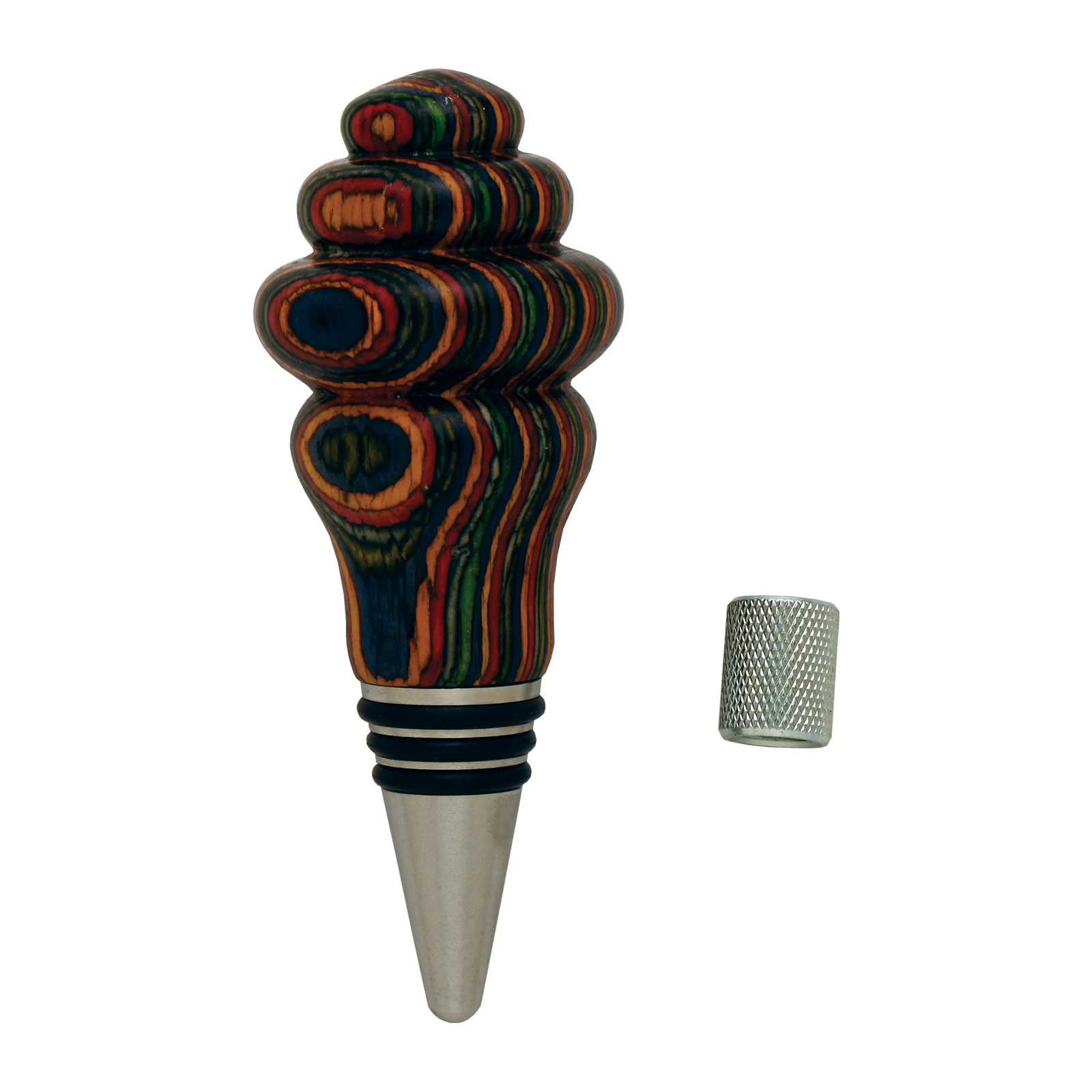 Stainless Steel Bottle Stopper Wood Turning Kits 