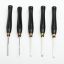 Set of 5 Mini  Benjamins Best HSS Lathe Chisel Set