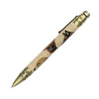 Gatsby Grande Chrome and Gun Metal Twist Pen Kit at Penn State
