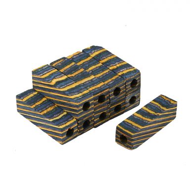 Color Grain 10 Pack Oceana 9/16 in. x 9/16 in. x 2-1/32 in. Mini Pen Blanks