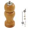 Salt Shaker and Peppermill Combo Kit in Antique Brass