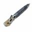 Piston Pen Kit in Chrome with Brass Wheels