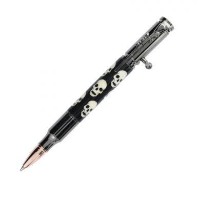 Skull V2 Pen Inlay Kit for Bolt Action Pen Kit