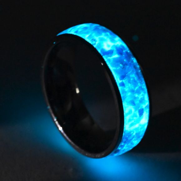 White to Blue Glow Powder - 7 grams