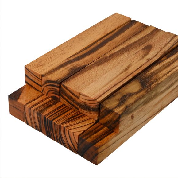 Tropical Collection Goncalo Alves 3/4 in. x 3/4 in. x 5 in. Pen Blank 10 Pack