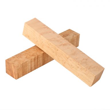 Birdseye Maple 7/8 in. x 5 in. Pen Blanks: 2 pack