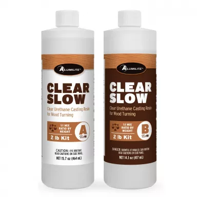 Alumilite Clear Slow Resin  2lb Kit