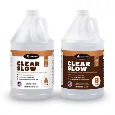 Alumilite Clear Slow Resin  16lb Kit