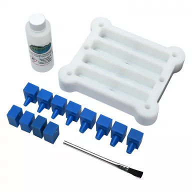 Everlast HDPE 4 Pen Blank Mold Casting System Basic Bundle