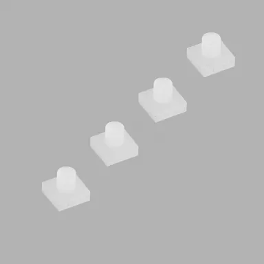 4 Pack Plug Feet for PKMOLD18X