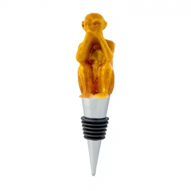 Speak No Evil Bottle Stopper Mold
