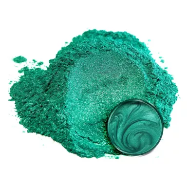 Eye Candy Pigments Okinawa Green Premium Mica Paste, 2oz