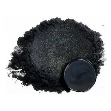 Eye Candy Pigments  Ninja Black Premium Mica Powder, 50g