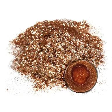 Eye Candy Pigments  Vibrant Bronze Premium Mica Powder, 50g