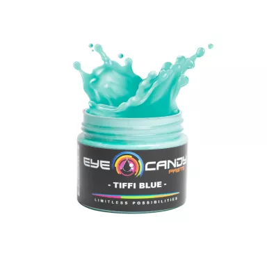 Eye Candy Pigments  Tiffi Blue Premium Mica Paste, 2oz
