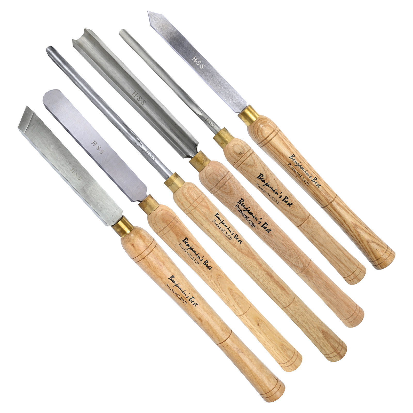 Set of 6 Benjamins Best WOOD Magazine in.Best Value in. HSS Lathe Chisels at Penn State Industries
