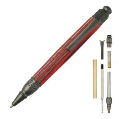 Astra Gun Metal Twist Pen Kit