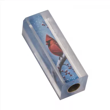 Cardinal Label Cast Wintertime Pen Blank