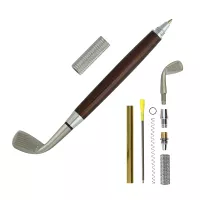 Golf Iron Chrome Pen Kit