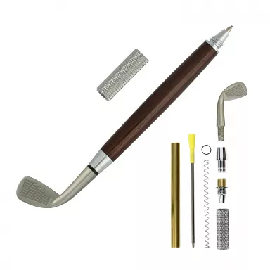 Golf Iron Chrome Pen Kit