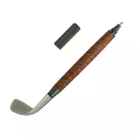 Golf Iron Gun Metal Pen Kit