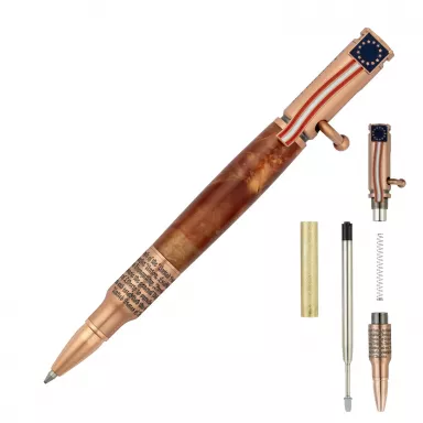 We the People Bolt Action Antique Copper Pen Kit