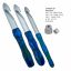 3 Jumbo Inline Crochet Hook Kit Set: Hook Sizes P/19 15.00mm, S/50 20.00mm, T 25.00mm and Bushings